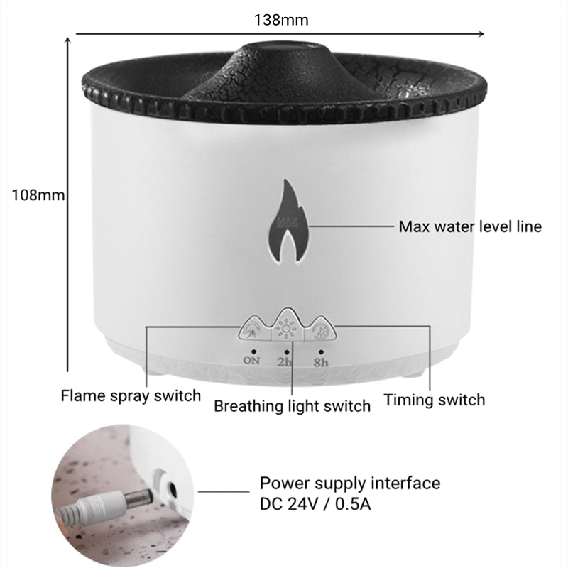 Promaxio™ Volcano Air Aromatherapy Humidifier