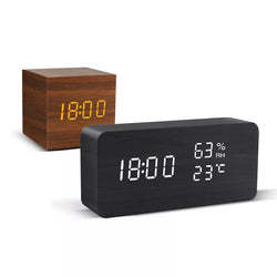 Promaxio™ Wooden Alarm Clock