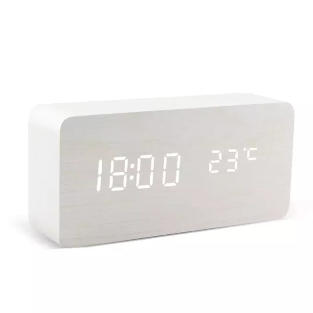 Promaxio™ Wooden Alarm Clock