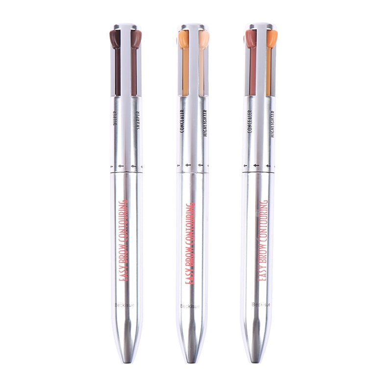 4 In 1 Waterproof Eyebrow Pencil