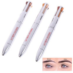 4 In 1 Waterproof Eyebrow Pencil