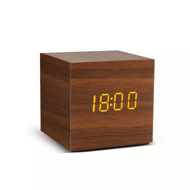 Promaxio™ Wooden Alarm Clock